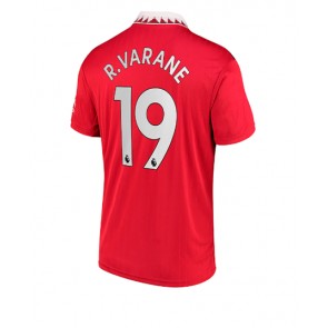 Manchester United Raphael Varane #19 Hemmatröja 2022-23 Kortärmad